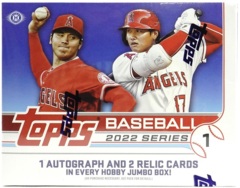 2022 Topps Series 1 MLB Baseball JUMBO Box